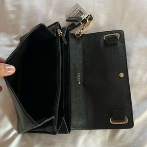 Soft leather blake clutch